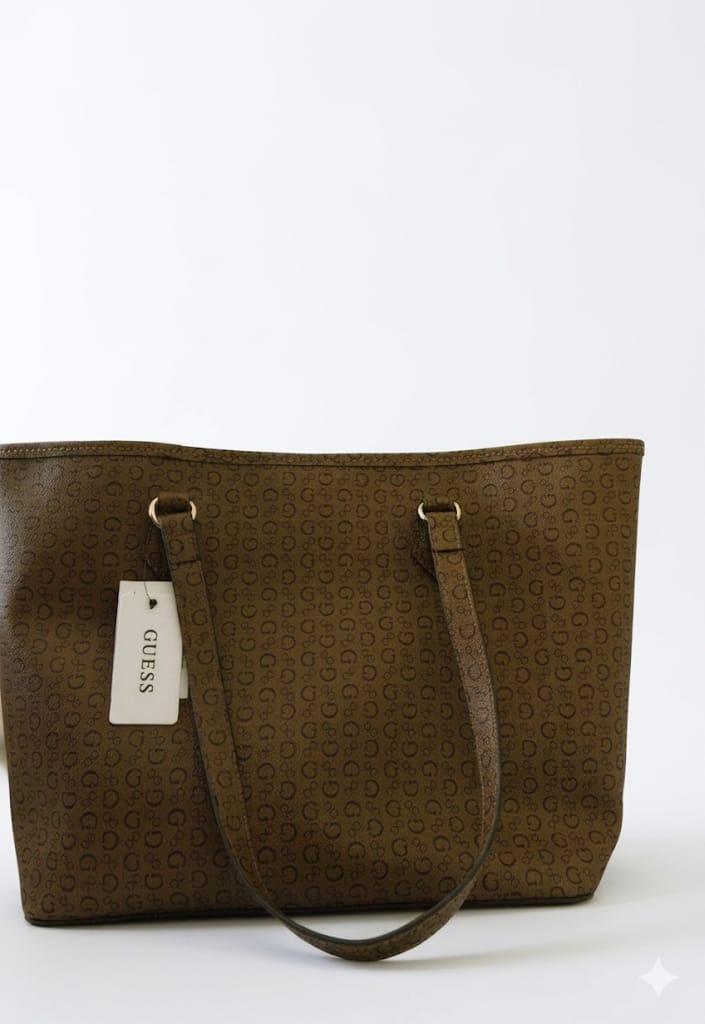 Tote-Guess-marrón