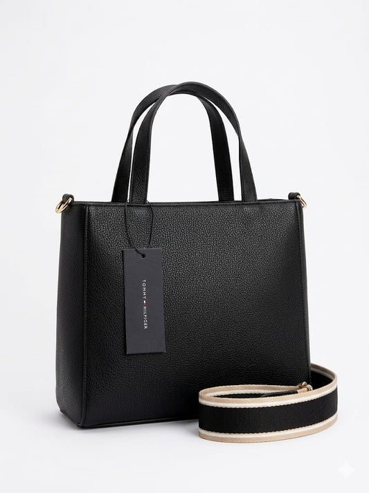 Mini-satchel-Tommy-Hilfiger-negra-convertible-a-crossbody