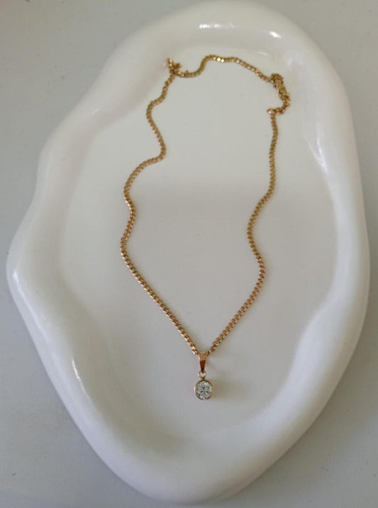 Cadena Punto de Luz de Oro 18k